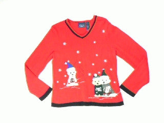Puppy Sweaters two-X Small Christmas Sweater