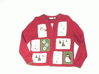 Hearts A Trees-Small Christmas Sweater