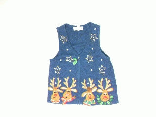 Rudolf Costume Party-X Small Christmas Sweater