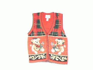 Story Book Teddy Bear-Small Christmas Sweater