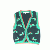 Falling Holly Two-X Small Christmas Sweater