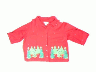 Christmas Trees Everywhere-X Small Christmas Sweater