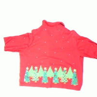 Christmas Trees Everywhere-X Small Christmas Sweater