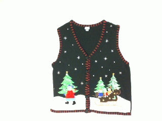 Sleigh Ride Two-Large Christmas Sweater