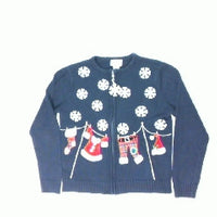 North Pole Laundry Day-X Small Christmas Sweater