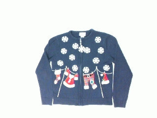 North Pole Laundry Day-X Small Christmas Sweater
