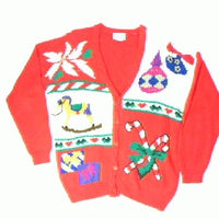 Rockin Holiday-Large Christmas Sweater