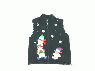 Snow Buddy Fall Out-Small Christmas Sweater