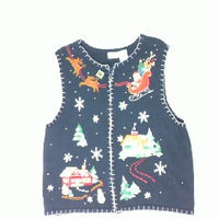 Up In The Sky Oh My-Large Christmas Sweater