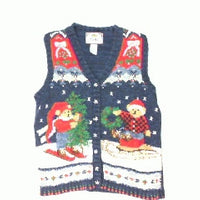 You Got  A Bear Doing the Decorating-Small Christmas Sweater