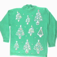 Did You Leave A Bead On My Tree-Medium Christmas Sweater