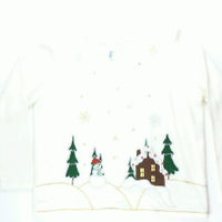Wow It's A White Christmas-Large Christmas Sweater