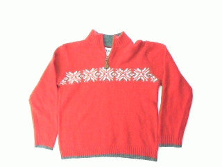 There Are Snowflakes on Your Sweater-Small Christmas Sweater