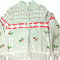 Snowing Hollyday-Medium Christmas Sweater