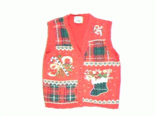 Stuffed Stockings-Small Christmas Sweater
