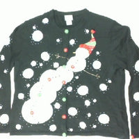 Snowipede Stretch-Medium Christmas Sweater