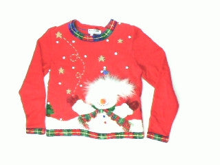 Furry hot sale christmas sweater