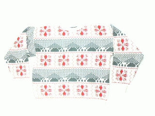 Aztec Snowflakes-Large Christmas Sweater