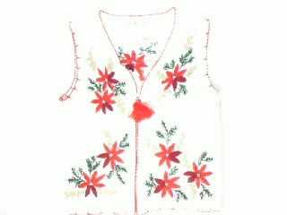 In Bloom For The Season-X Small Christmas Sweater