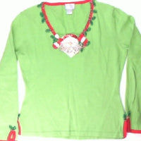 Brightly Stated Bearded Diamonds- X Small Christmas Sweater