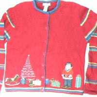 Giddy Up Santa- Small Christmas Sweater