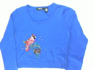 Go Redbirds-X Small Christmas Sweater