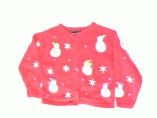 Snowmen Fashion Hats-Kids Christmas Sweater