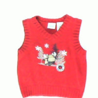 Moose Crossing-Kids Christmas Sweater