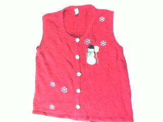 Lonely Snowman-Small Christmas Sweater