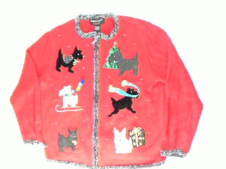 Howling Good Time-Small Christmas Sweater