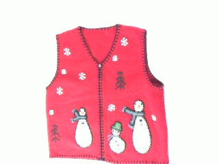 snowball-family-Small Christmas Sweater