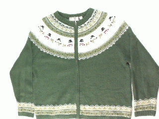 Holly For Your Snowman-Medium Christmas Sweater