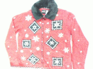 Furry Fashion Flakes-Small Christmas Sweater