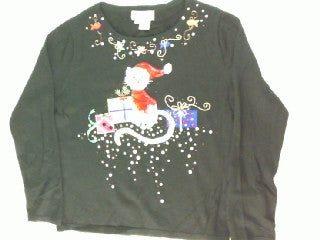 The Cat's Meow-X Small Christmas Sweater