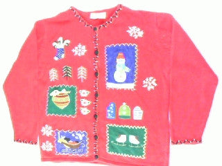 Not another clearance ugly sweater pink