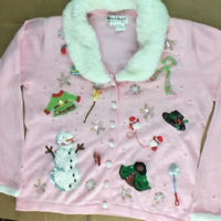 Dressing The Snwoman-X Small Christmas Sweater