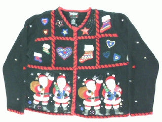 Santa Holiday Parade- Small Christmas Sweater