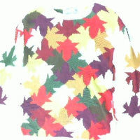 Leaf Dance-Small Christmas Sweater