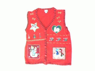Snow Kisses-Small Christmas Sweater