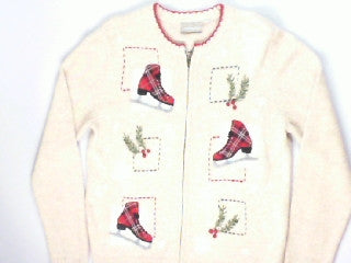 A Day On The Ice-Small Ice Skate Sweater