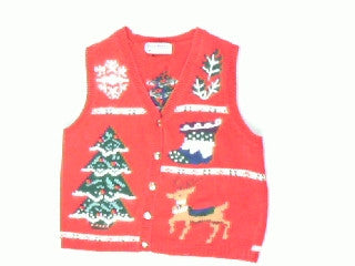 Rustic Holiday- Small Christmas Sweater
