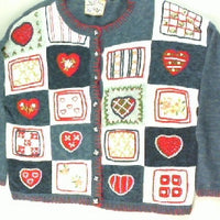 An American Heart Throb- Large Valentines Sweater