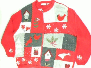 Redbird Rescue-Large Christmas Sweater