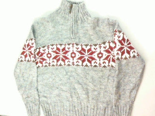 Snuggled In Snowflakes-Medium Christmas Sweater