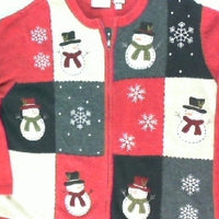 Top Hat Cuties- Large Christmas Sweater