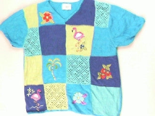 Tropical ugly 2025 christmas sweater