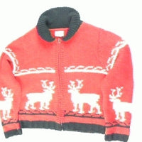 Antlers Up- Small Christmas Sweater
