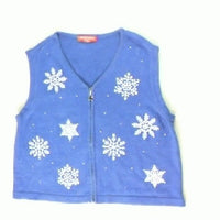 Jeweled Snowflakes- Small Christmas Sweater
