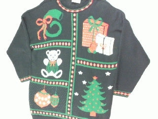 Presents For Teddy- Large Christmas Sweater