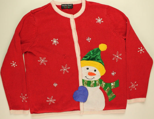 Happy To See You- Medium Christmas Sweater